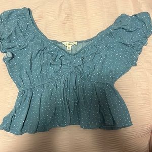 Pacsun flowy crop top